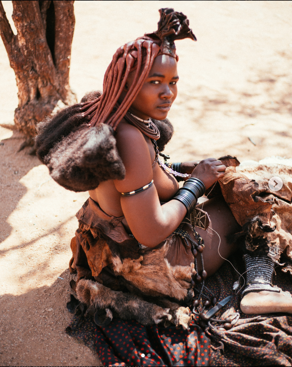 Племя Химба в Африке. Химба Намибия женщины.