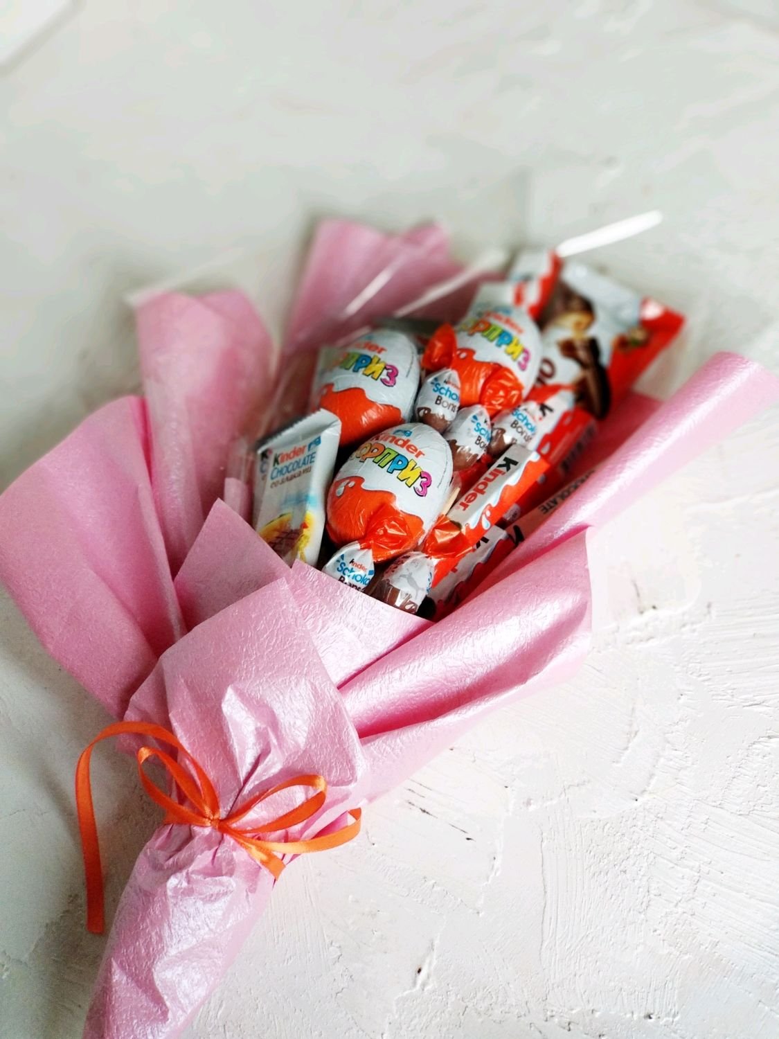 букет из конфет девочке на день рождения