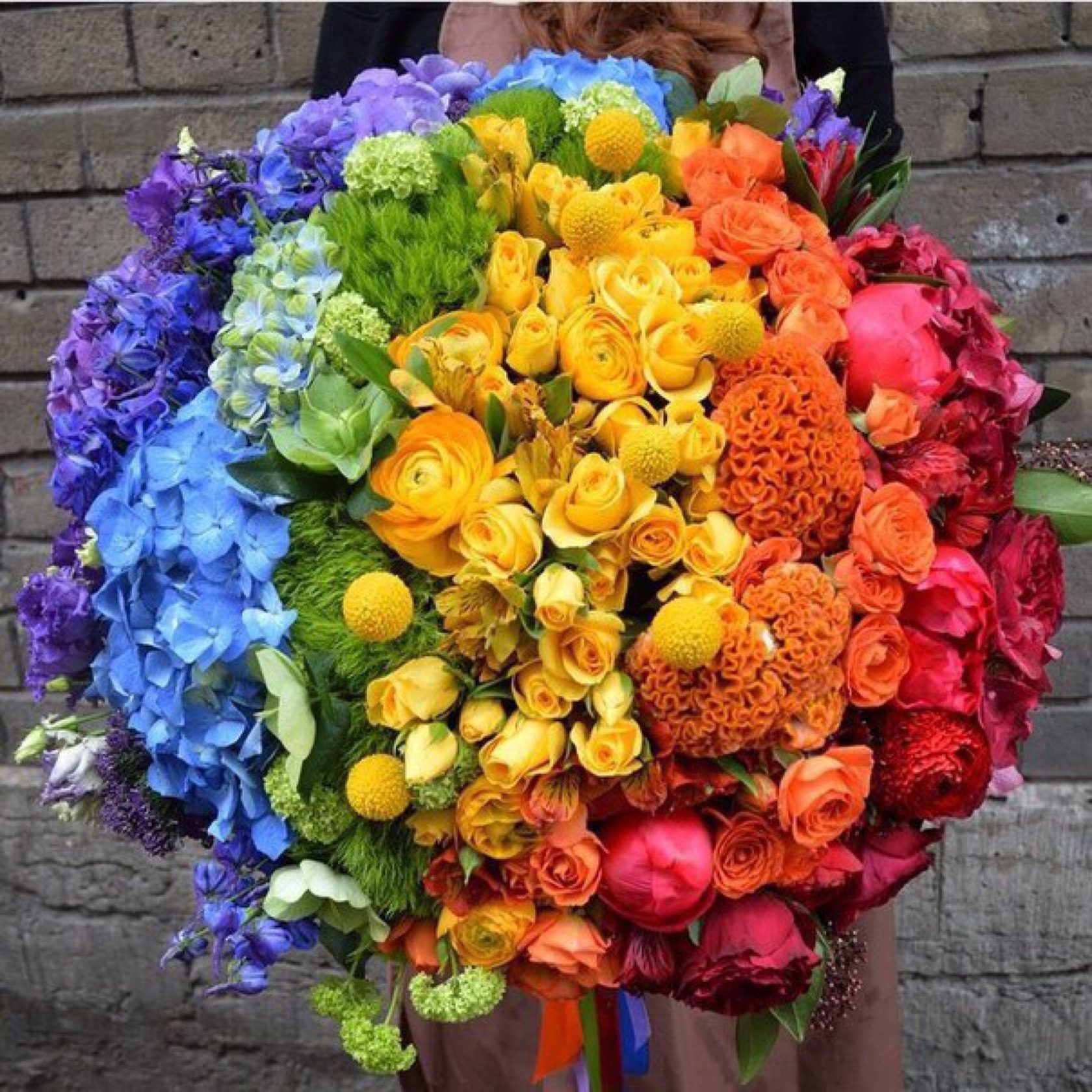 картинки с красивыми букетами из необычных цветов