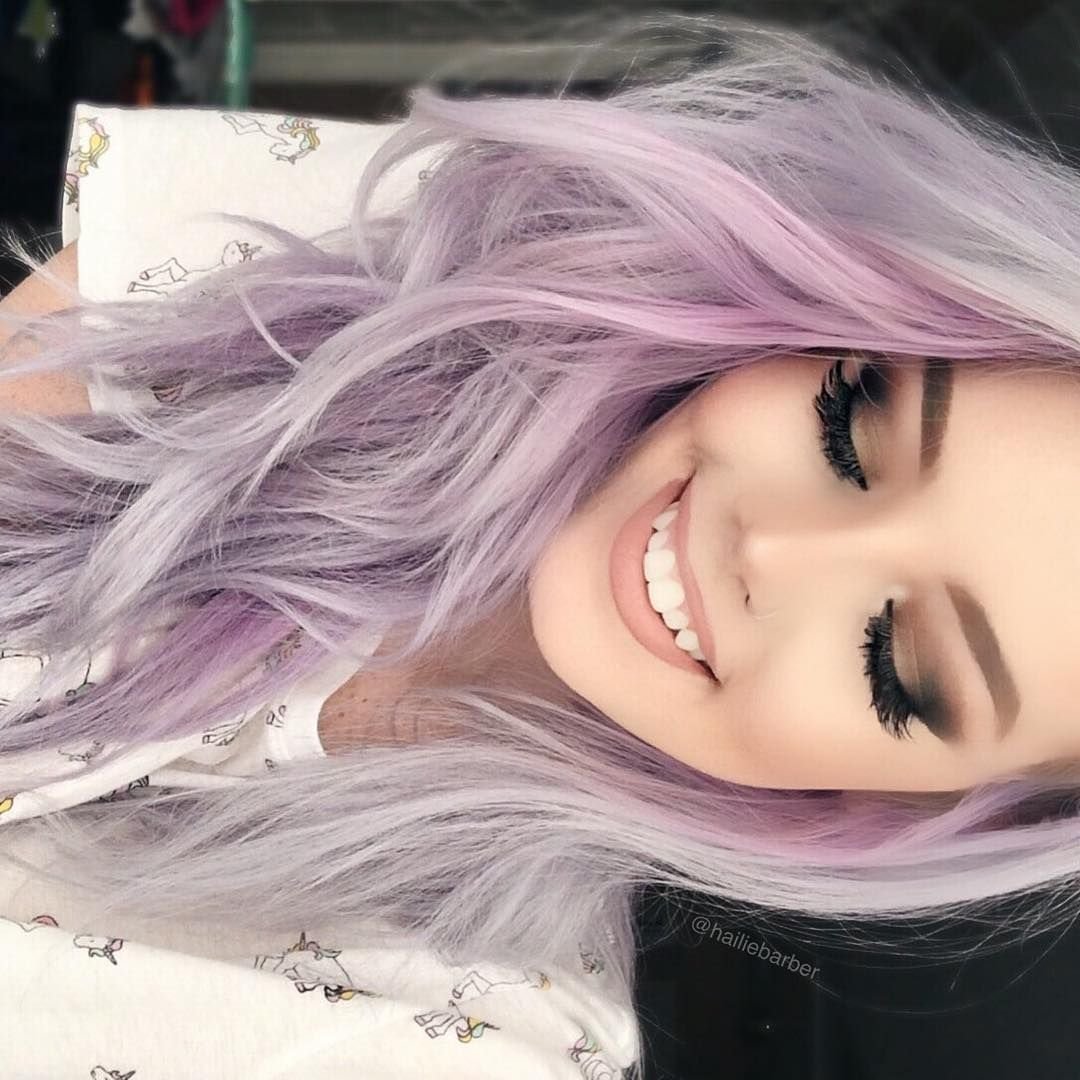 Светло Фиолетовые Волосы