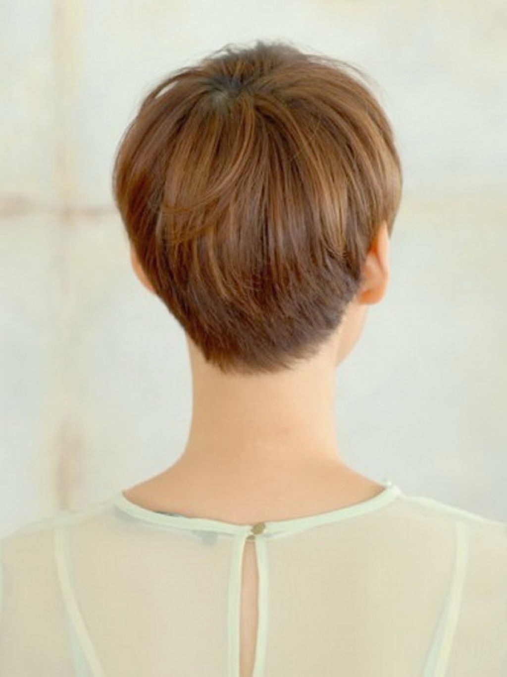 Женские стрижки сзади короткие волосы фото