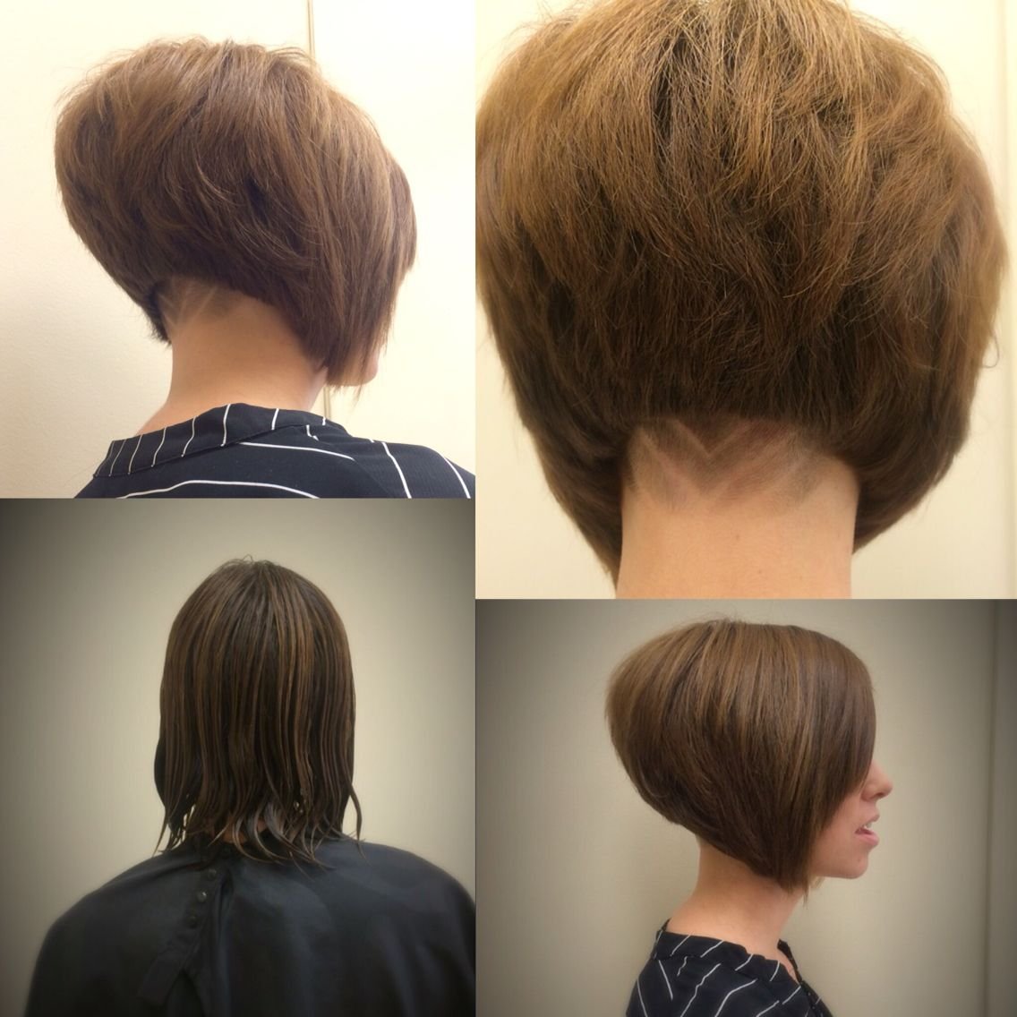 Стрижка асимметрия на короткие волосы фото сзади и спереди