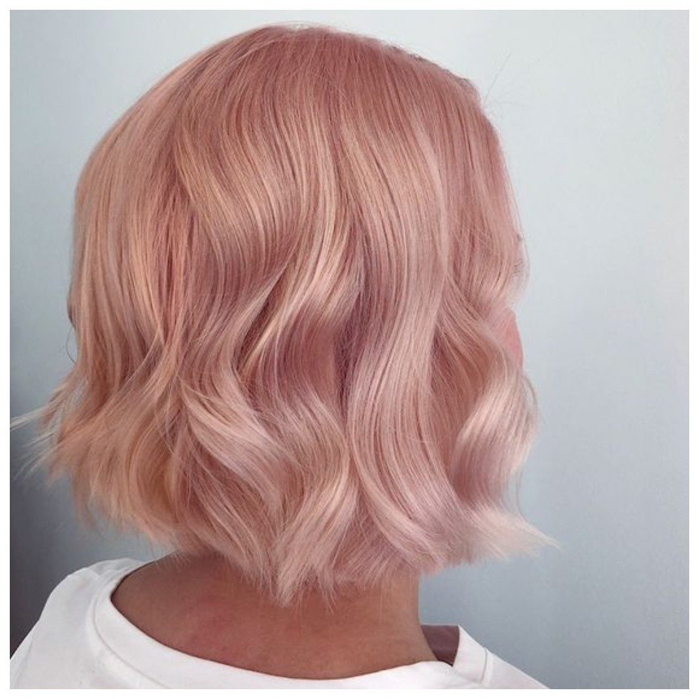 розовый блондин цвет волос фото
