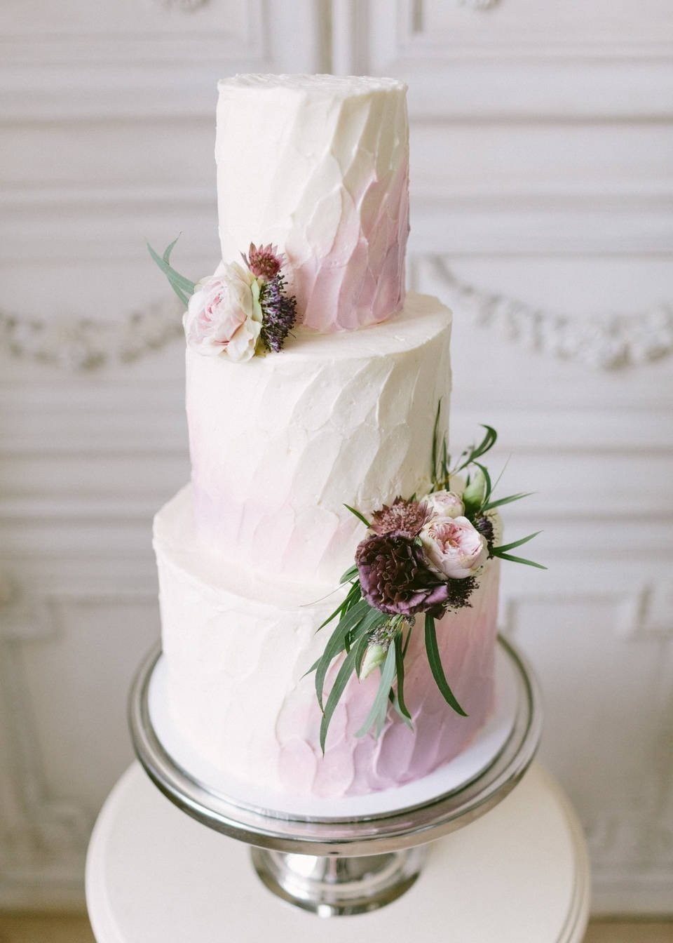 Свадебный торт с сухоцветами фото