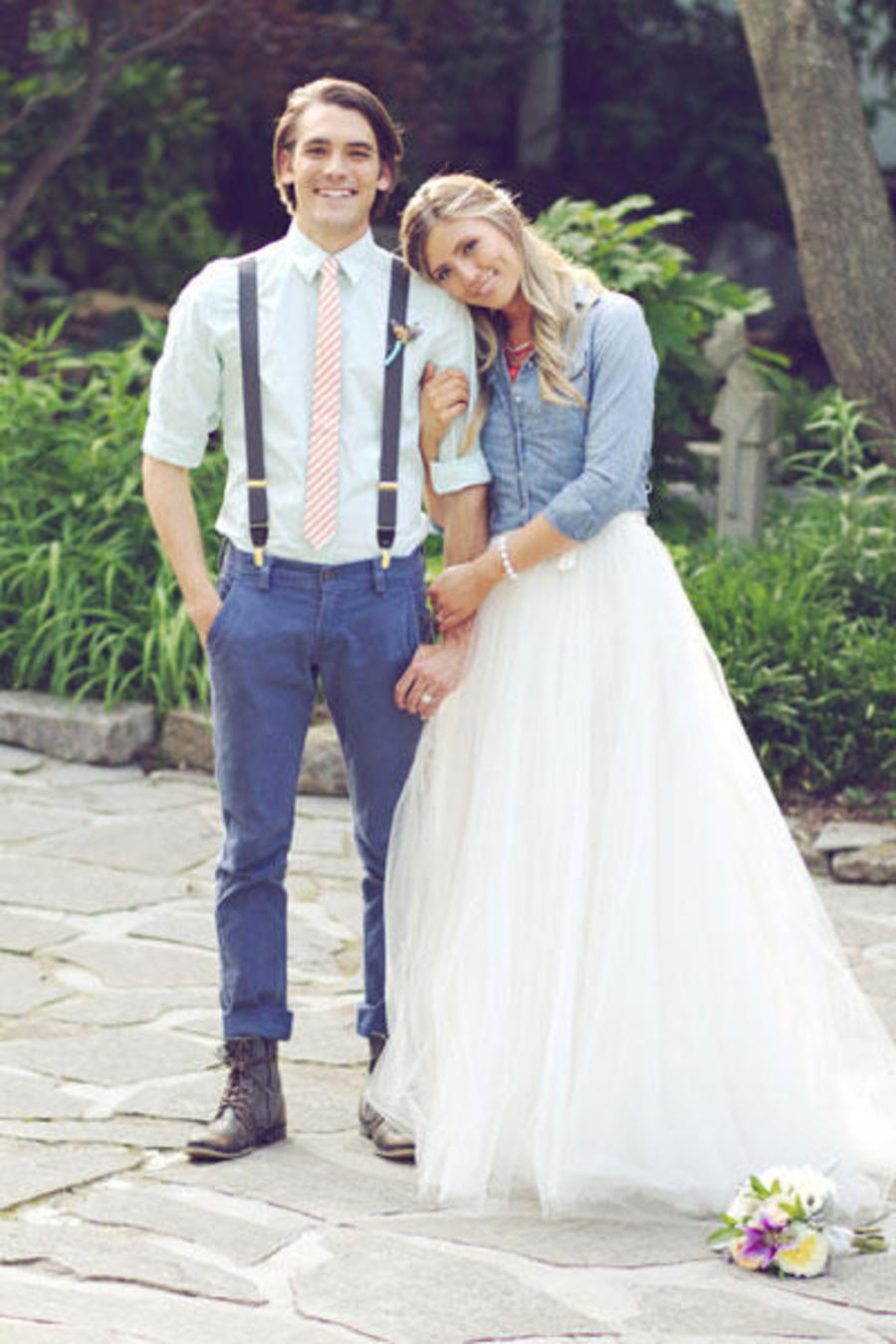 Свадьба в джинсовом стиле