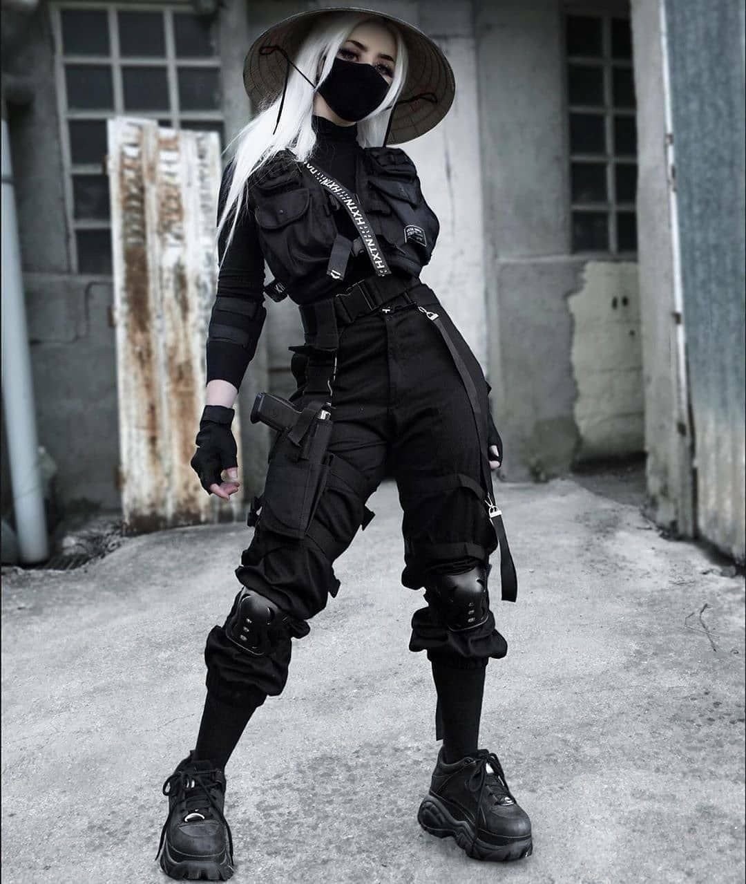 Cyberpunk clothes style фото 24