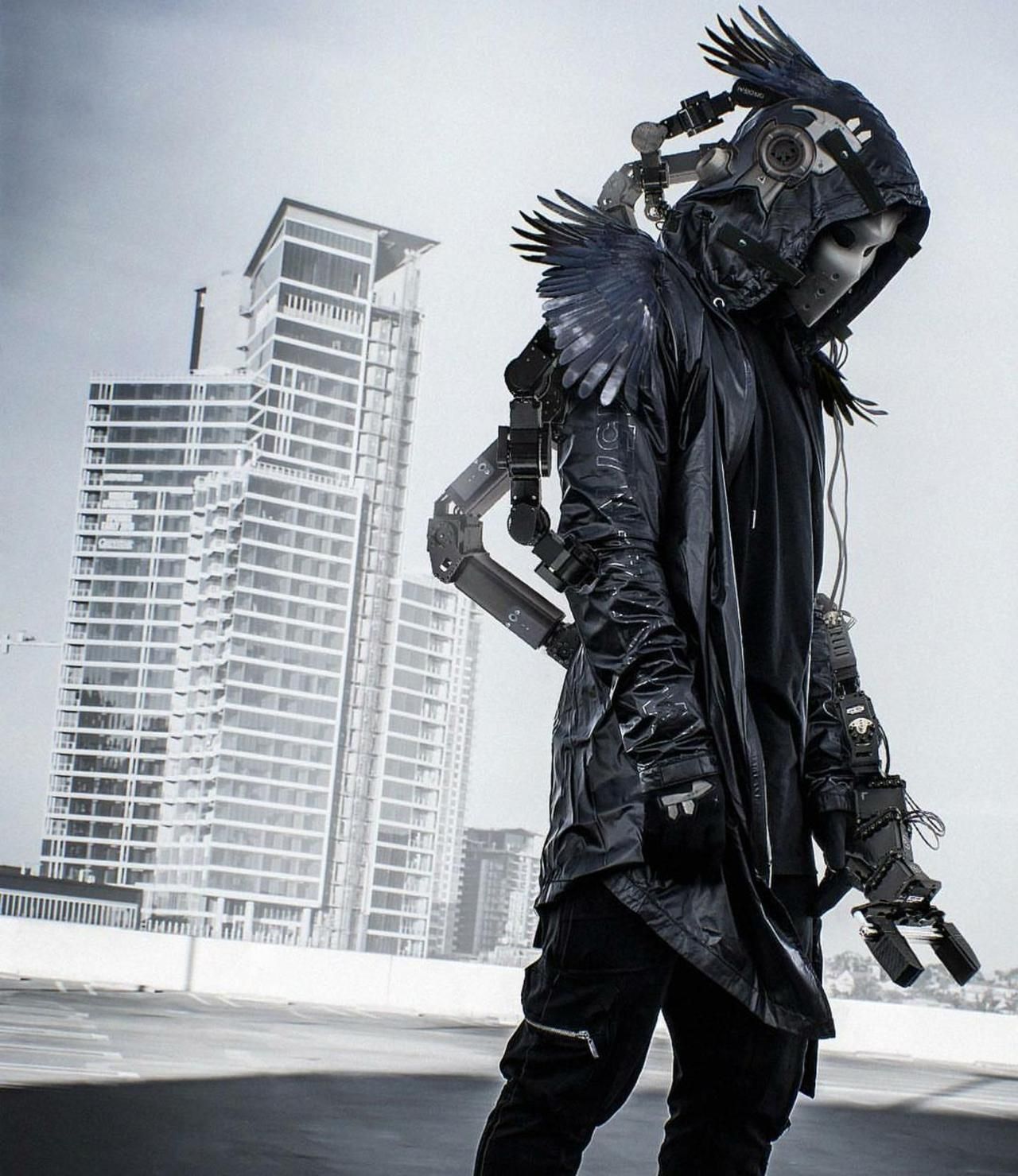 Cyberpunk style men фото 84