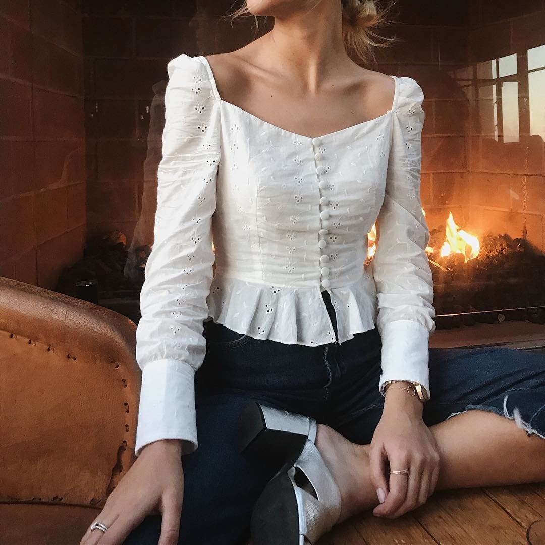 Блуза в викториаеском стиле