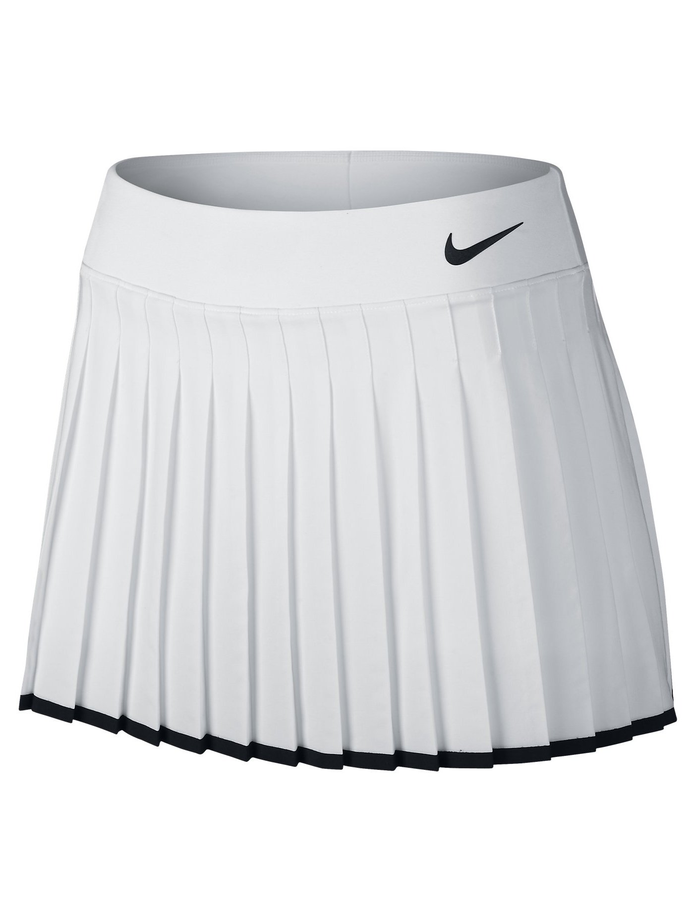 Женская юбка теннисная Nike Court Dri-Fit advantage Pleated Tennis skirt - Black/White