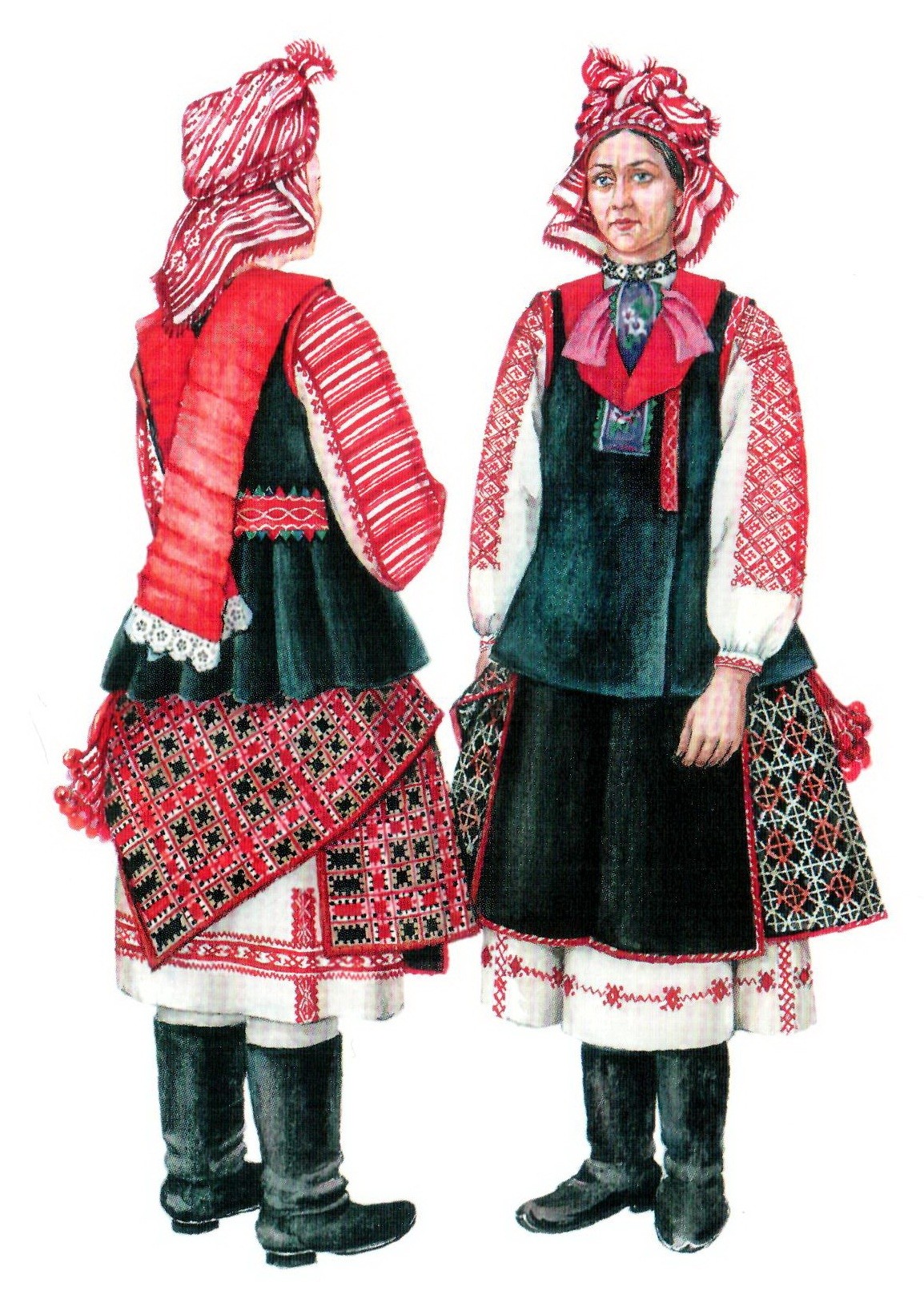 Национальный костюм Белорусцев