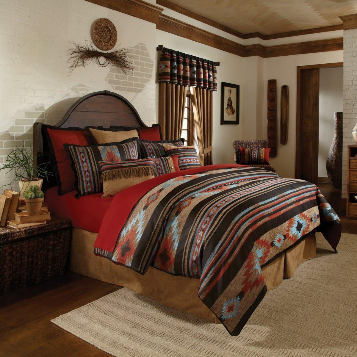 спальня в стиле сафари африка