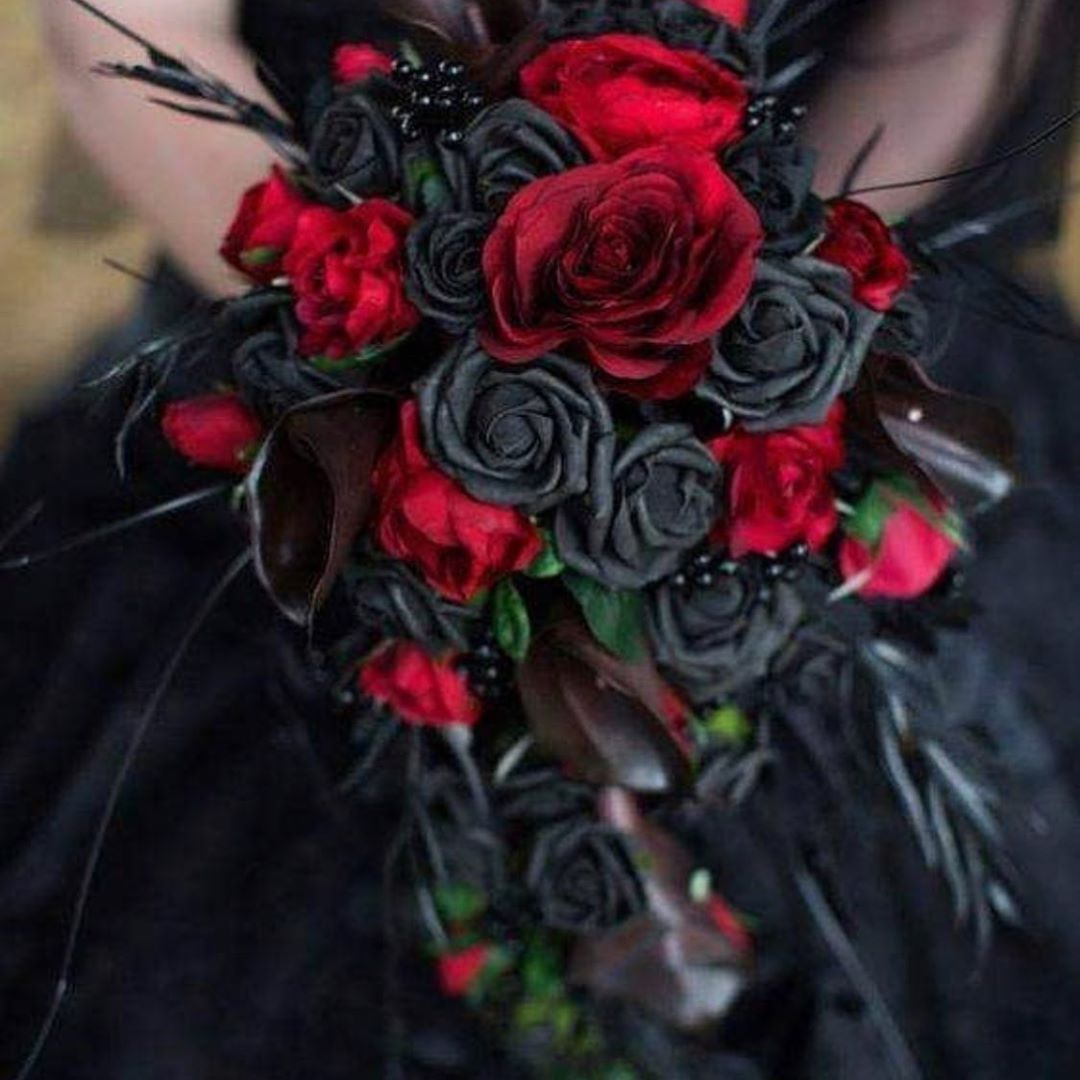 Букет Чёрных Роз