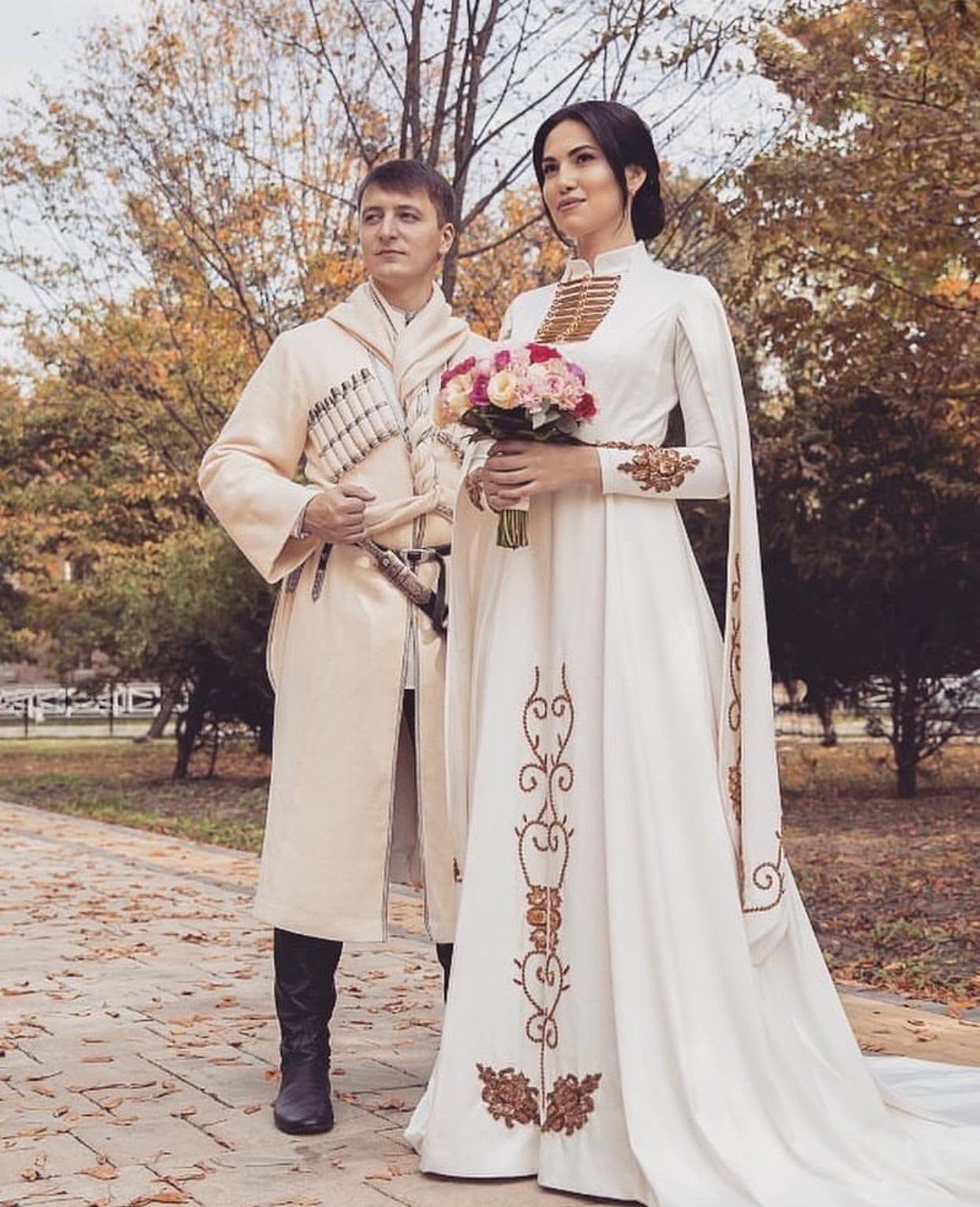 Кавказский свадебный наряд