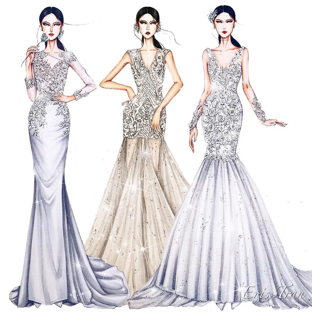 Evening Dresses Eskiz