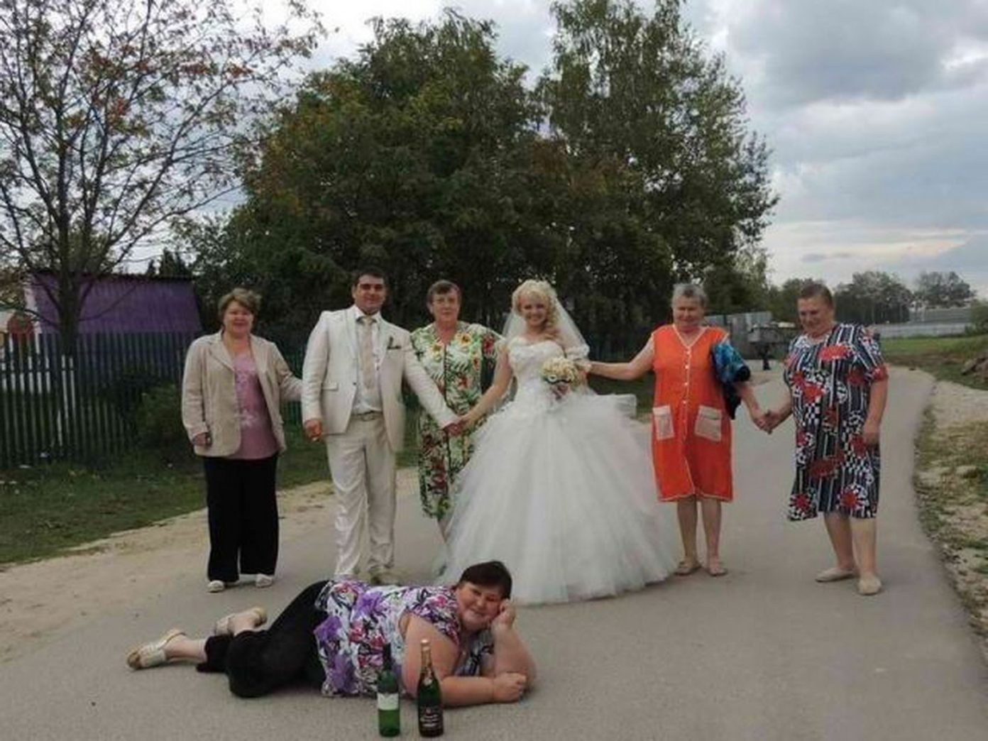 Смешные свадьбы в деревне