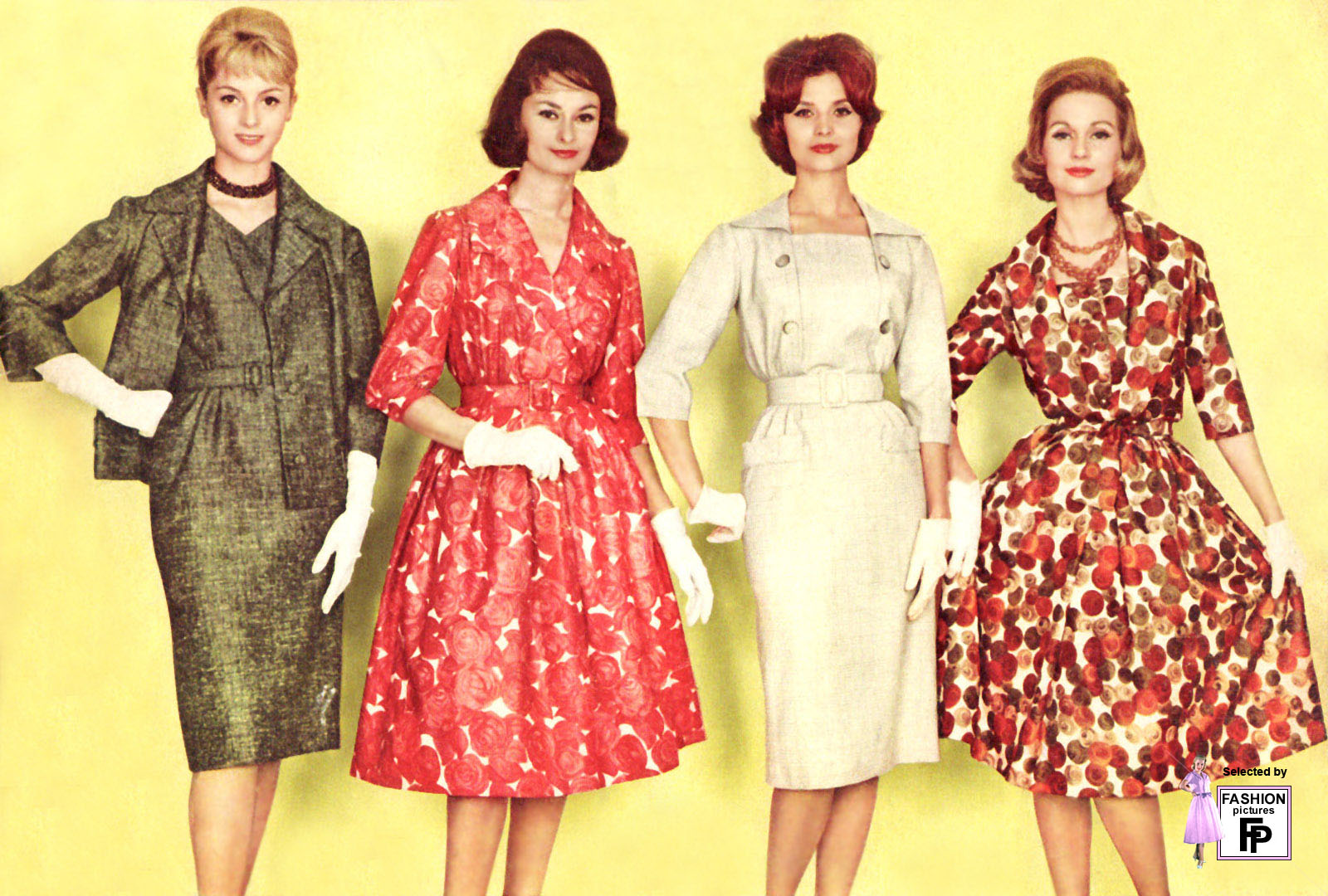 Мода 60-х годов женщины