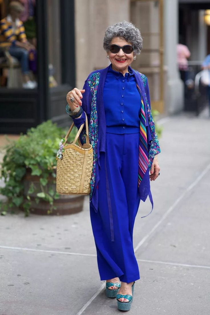 Как модно одеваться женщине после 60 | WomanButik