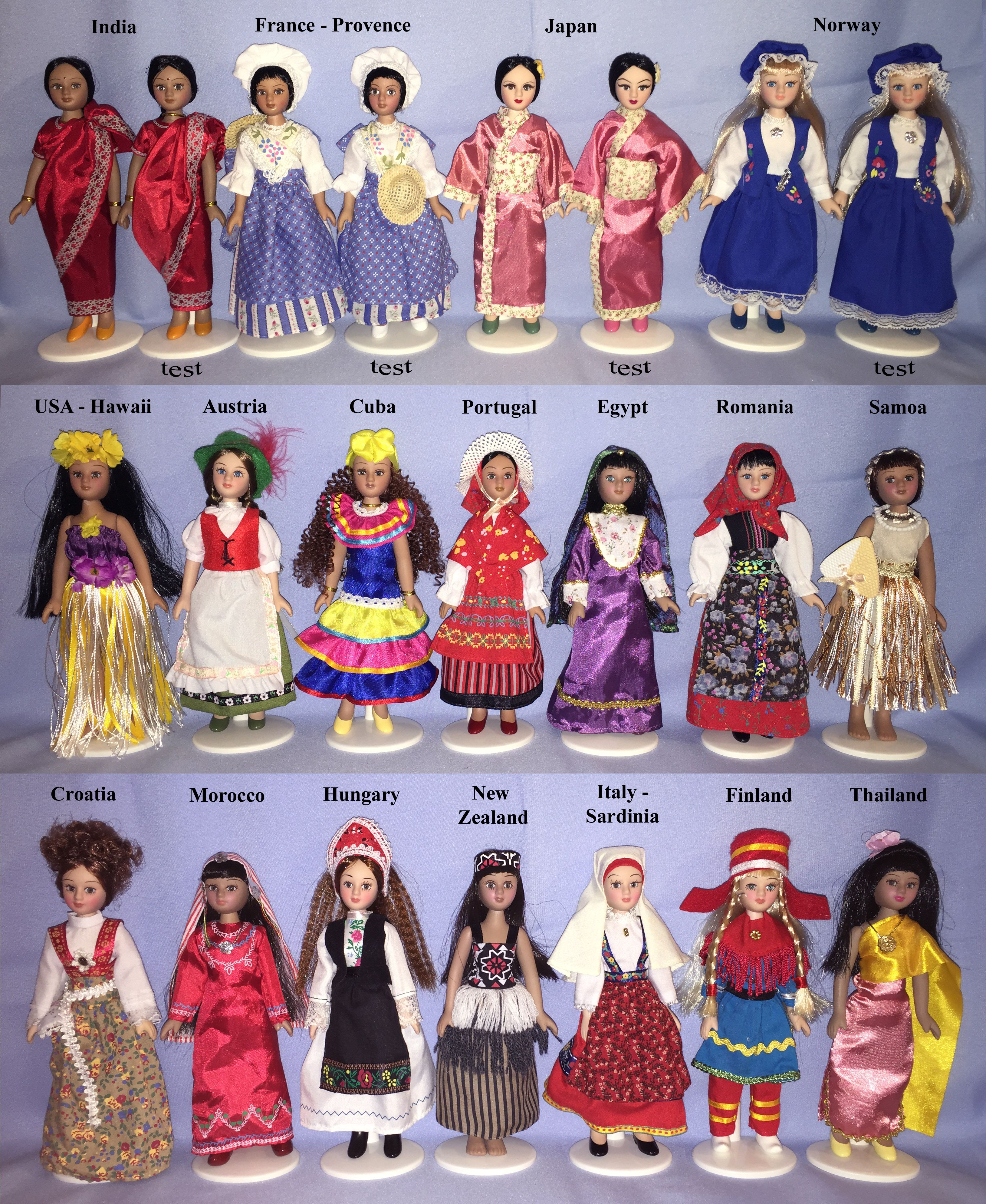 Куклы ДЕАГОСТИНИ куклы народов мира