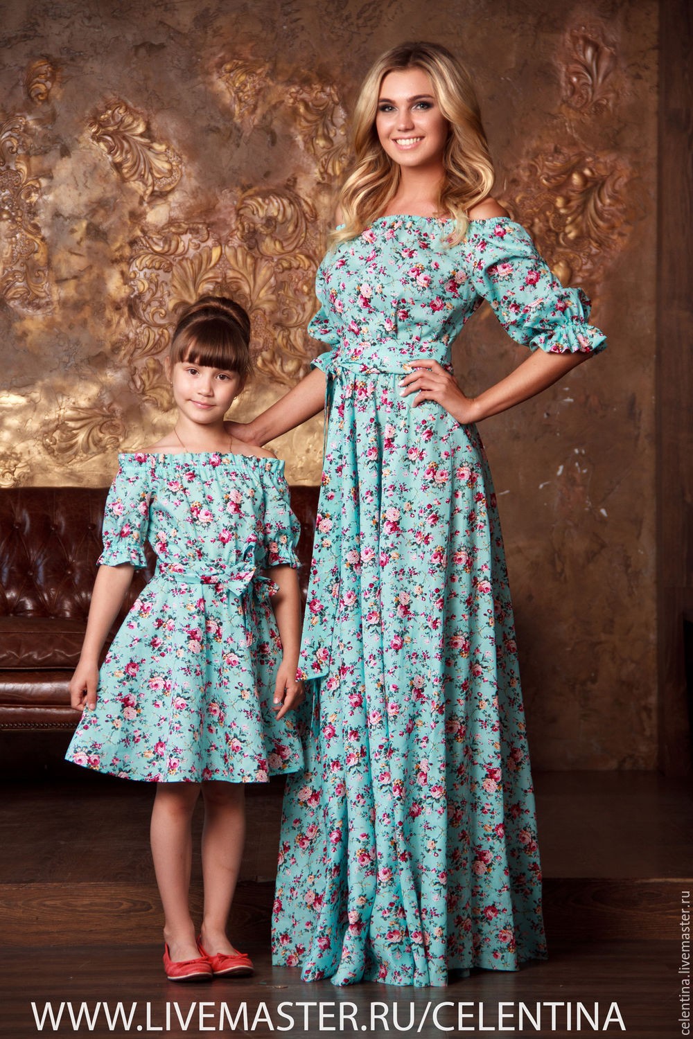 Идеи на тему «Платья Мама и дочка» (+) | платья, семейные наряды, мама