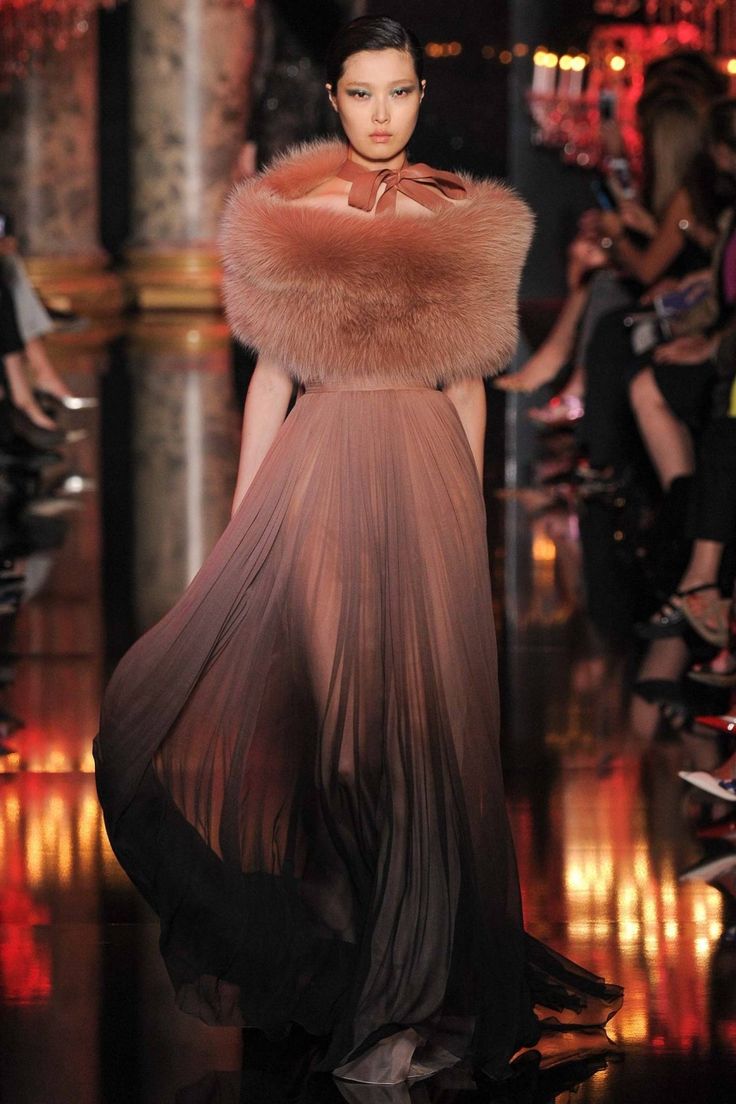 Elie Saab Haute Couture Fall Winter 2014 2015 Fashion show