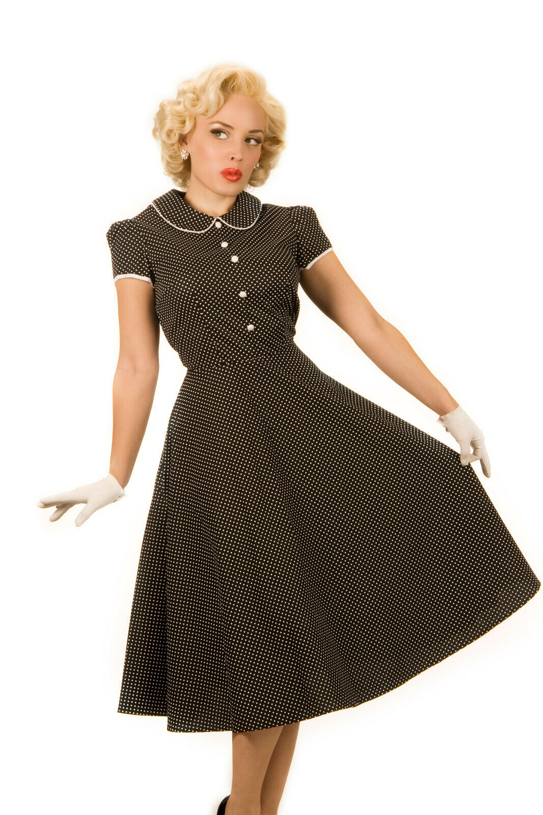 Платье в стиле 40-х