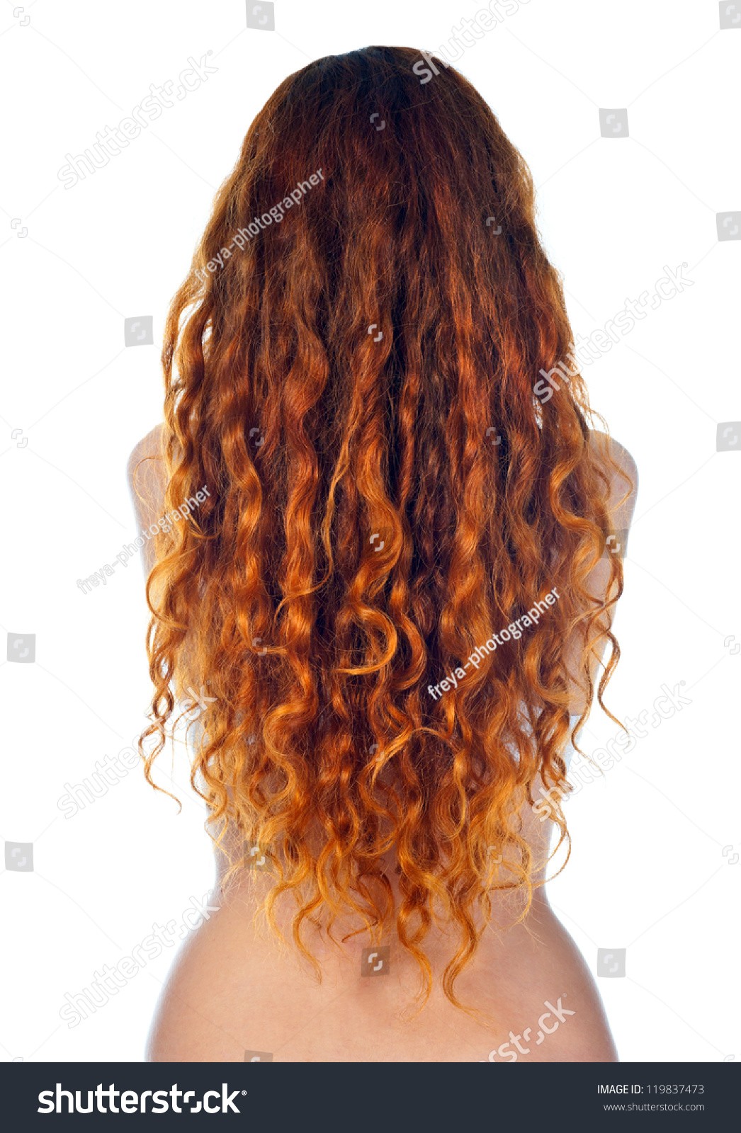 Стрижка Лисий хвост на кудрявые волосы
