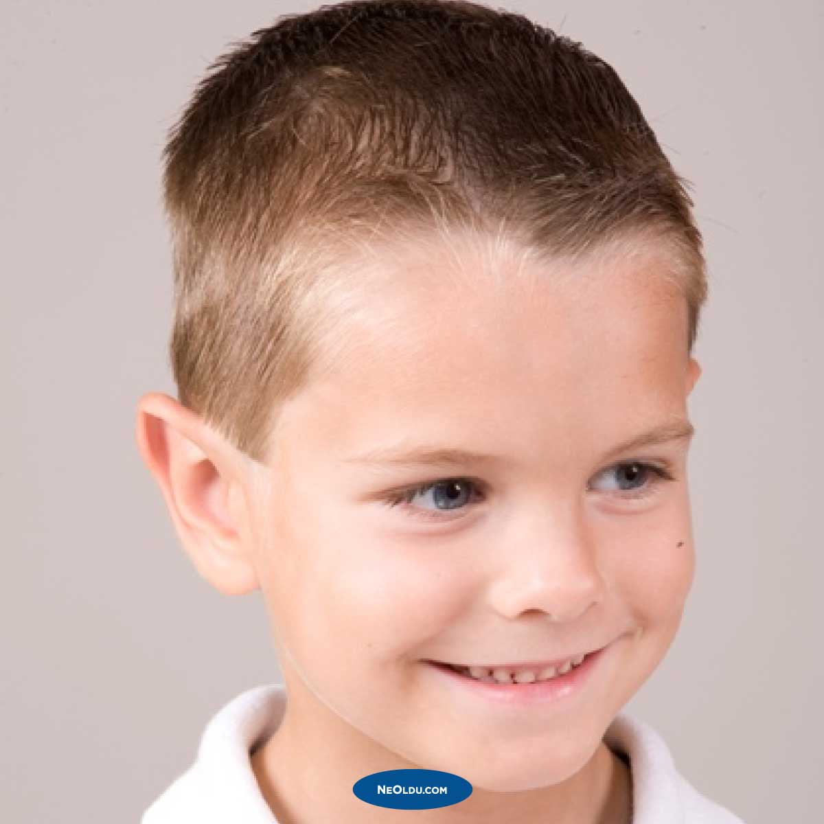 Модельная стрижка детская мальчику фото