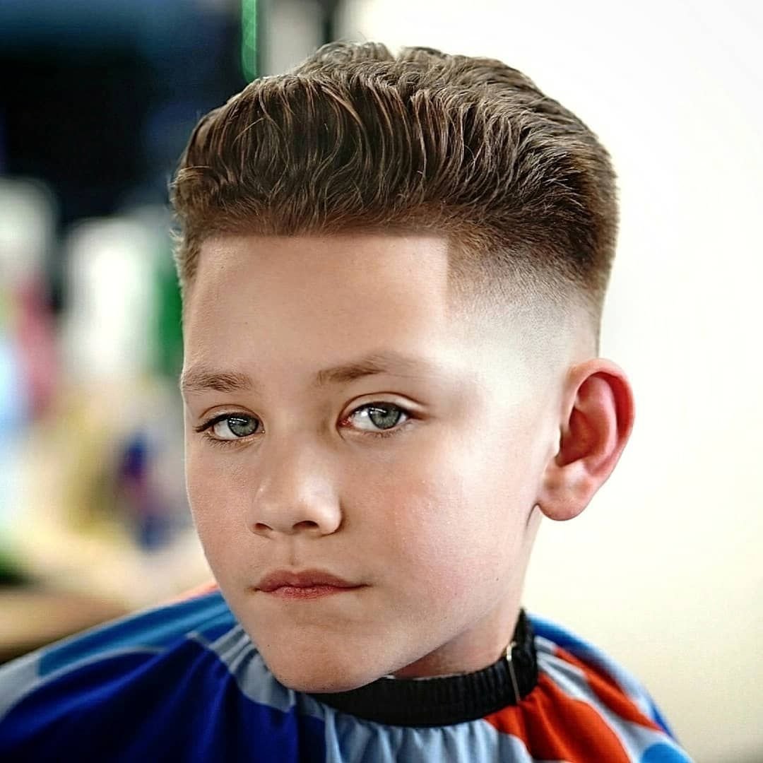Фото детских причесок мальчику с короткими волосами