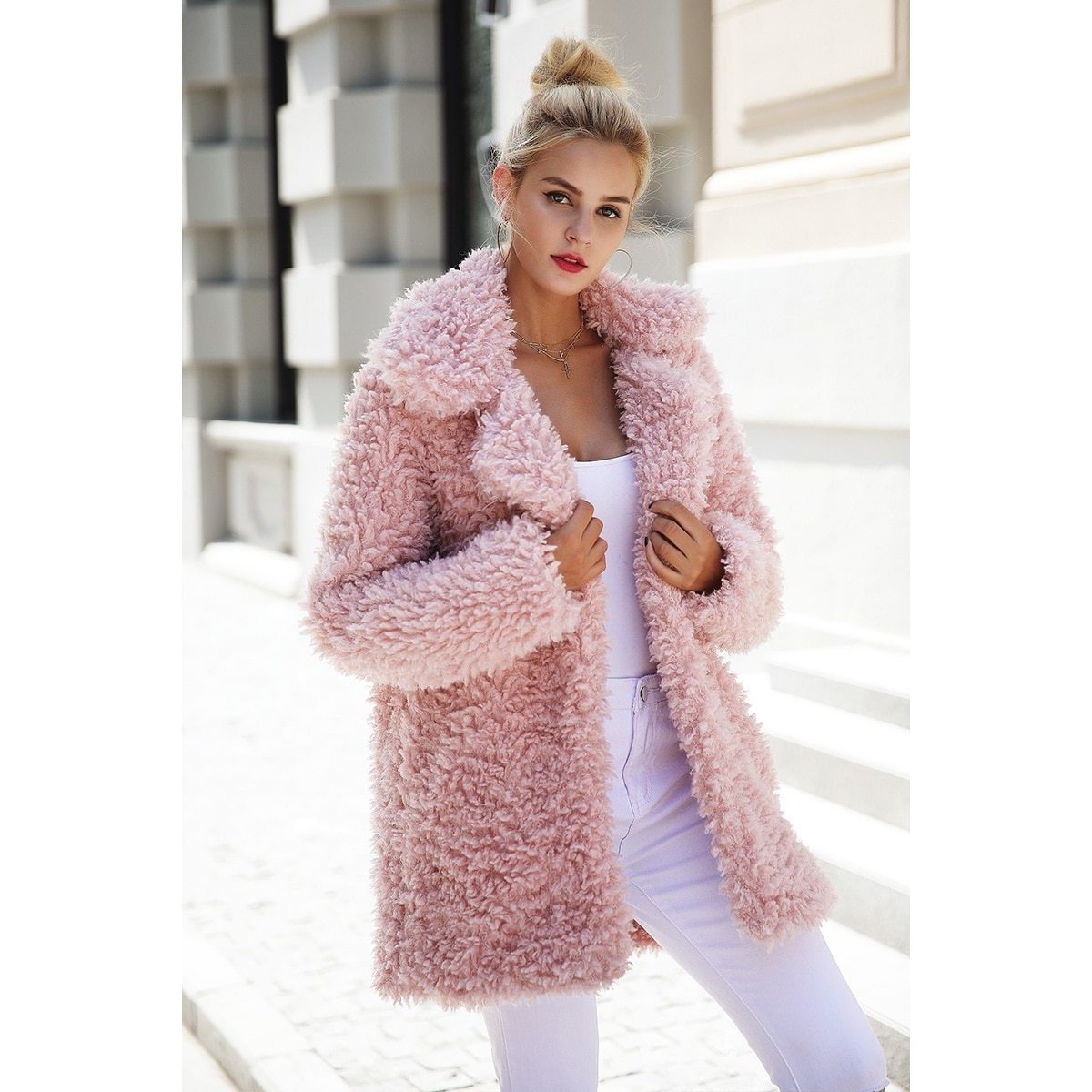 Пальто Pink fur