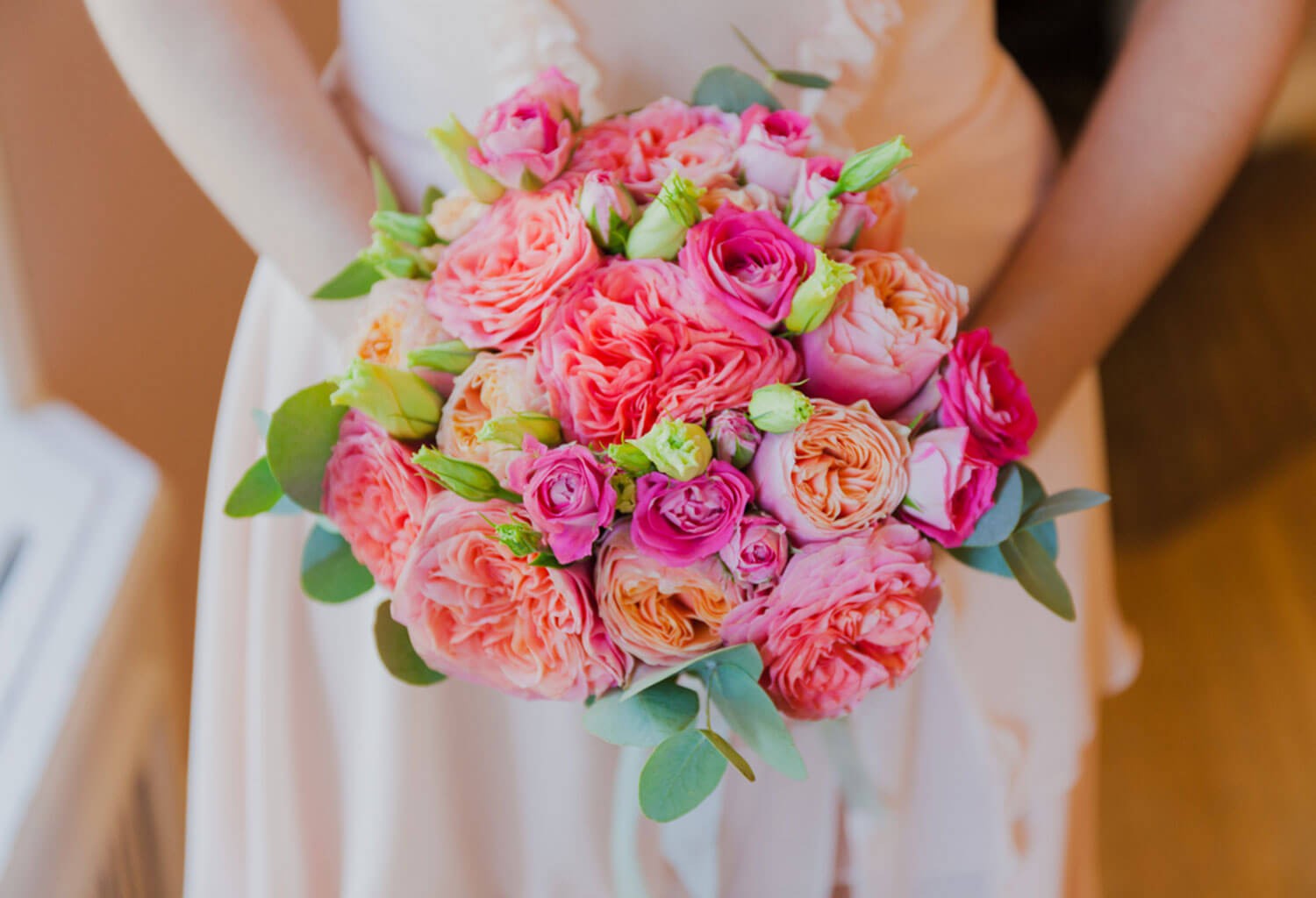 Пионовидная роза букет невесты