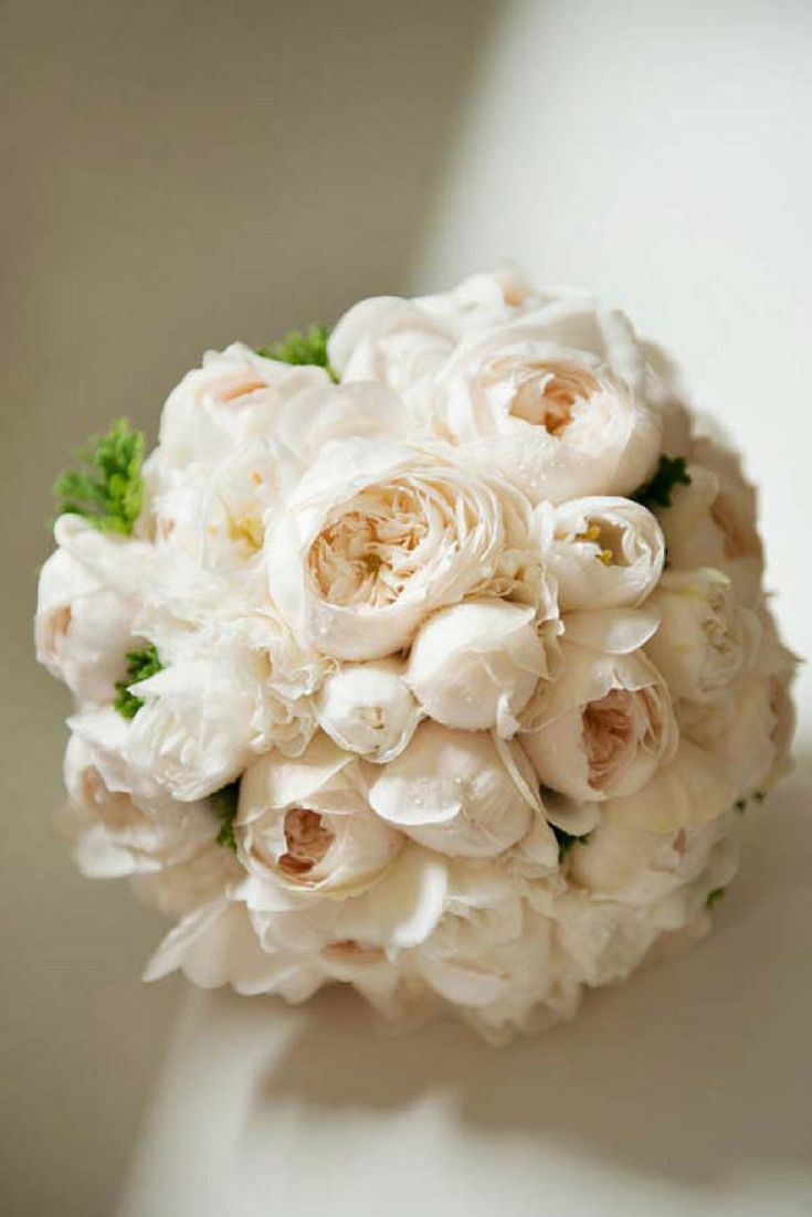 Дэвид Остин роза в свадебном букете
