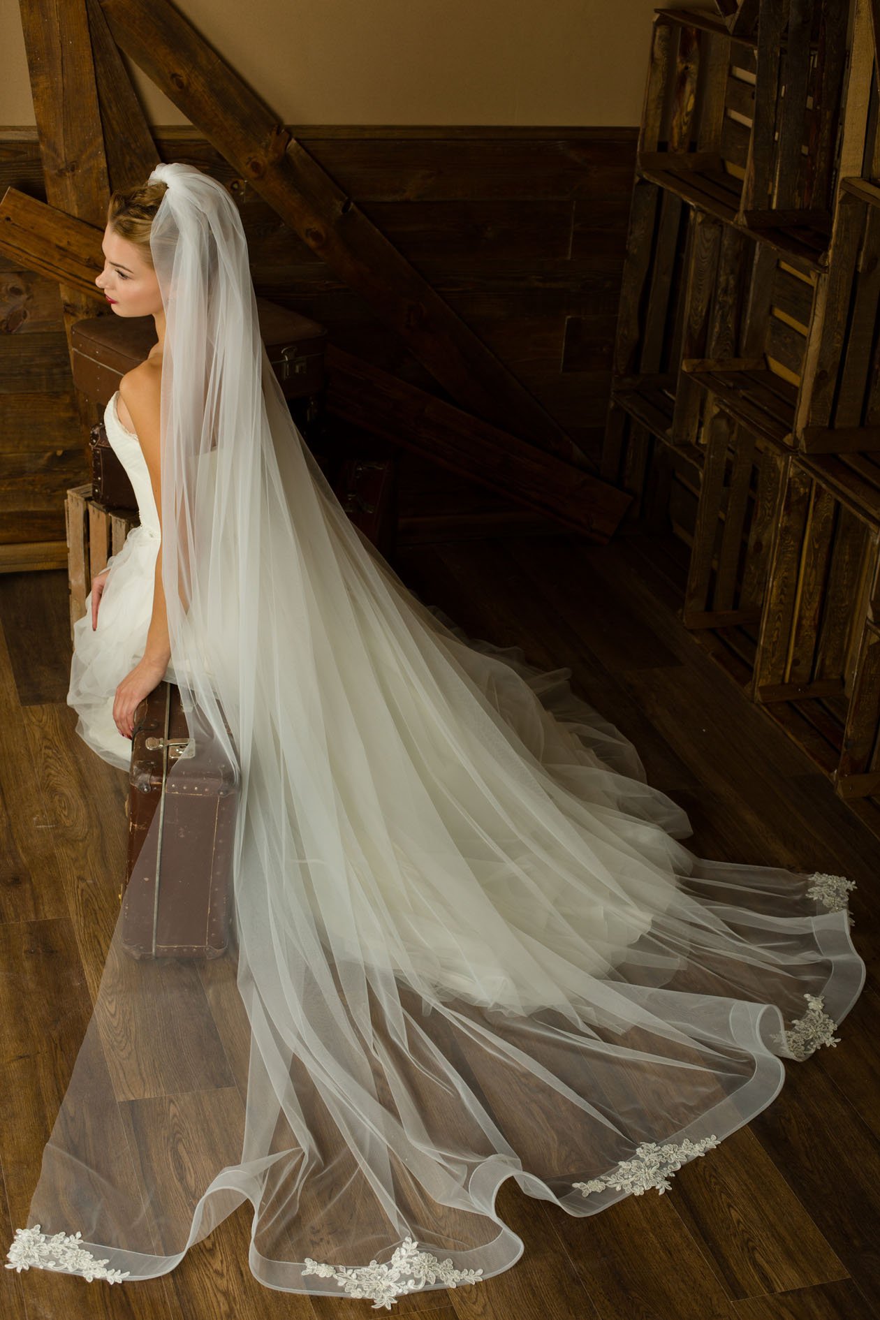 Свадебные платье с длиной фотой