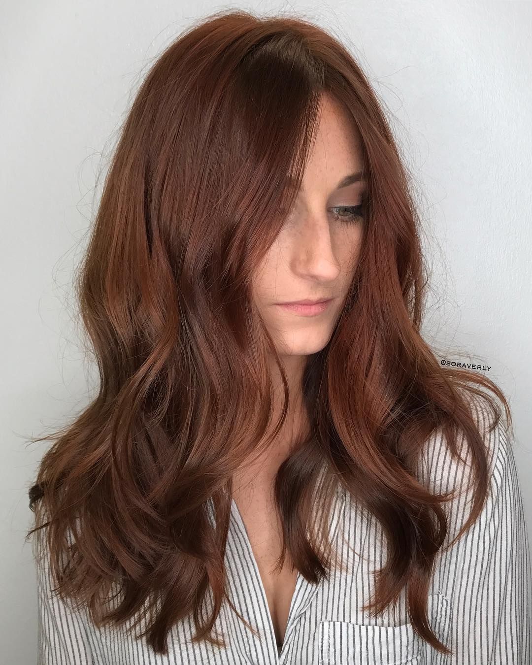 Цвет волос Dark Auburn Brown