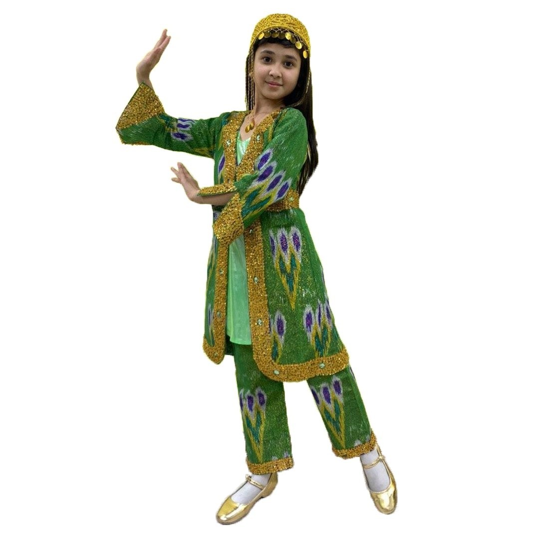 Таджикистан детский национальный костюм чакан