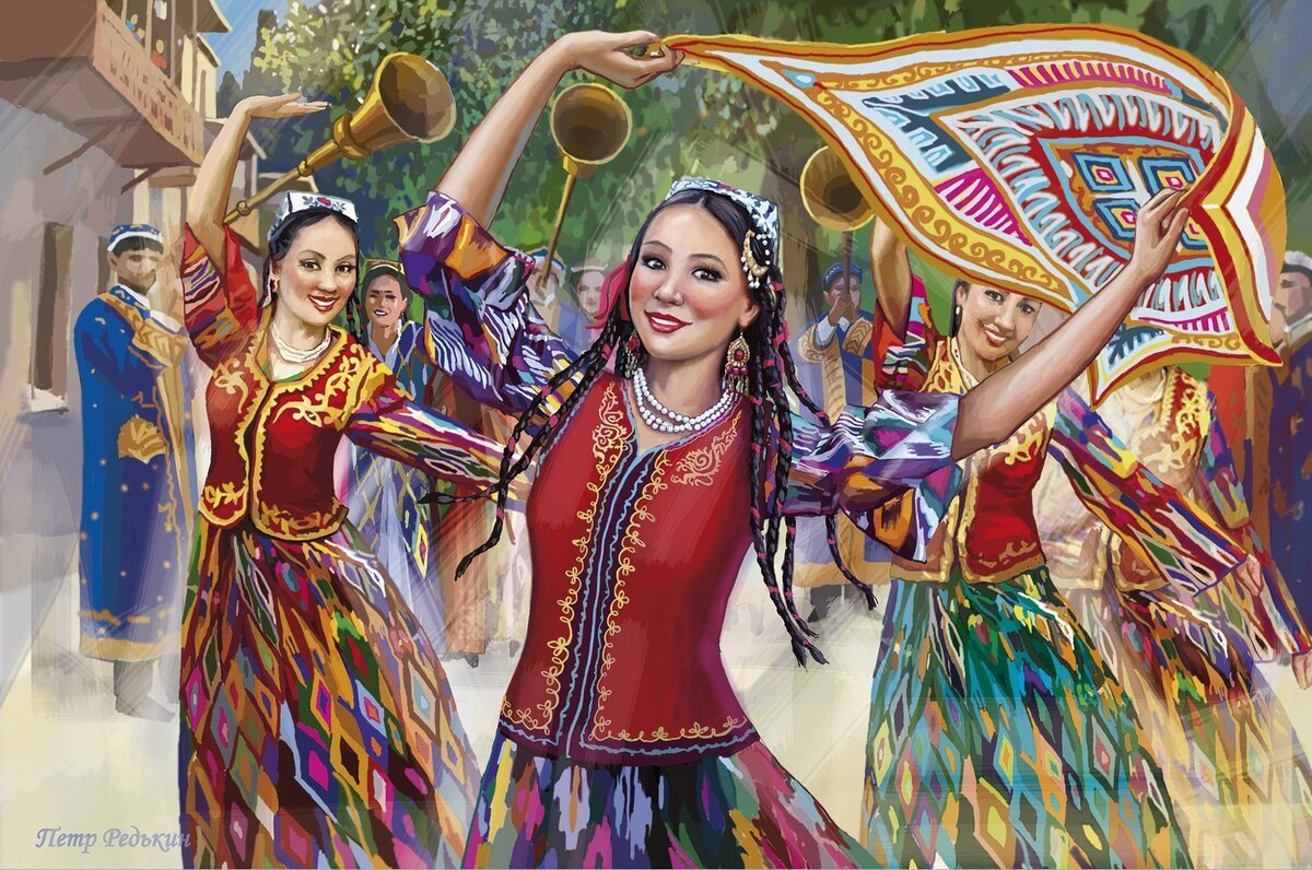 Национальная культура народов Узбекистана Навруз