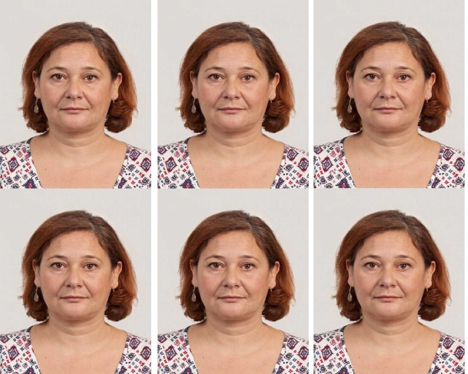 фото на паспорт 45 лет женщины требования