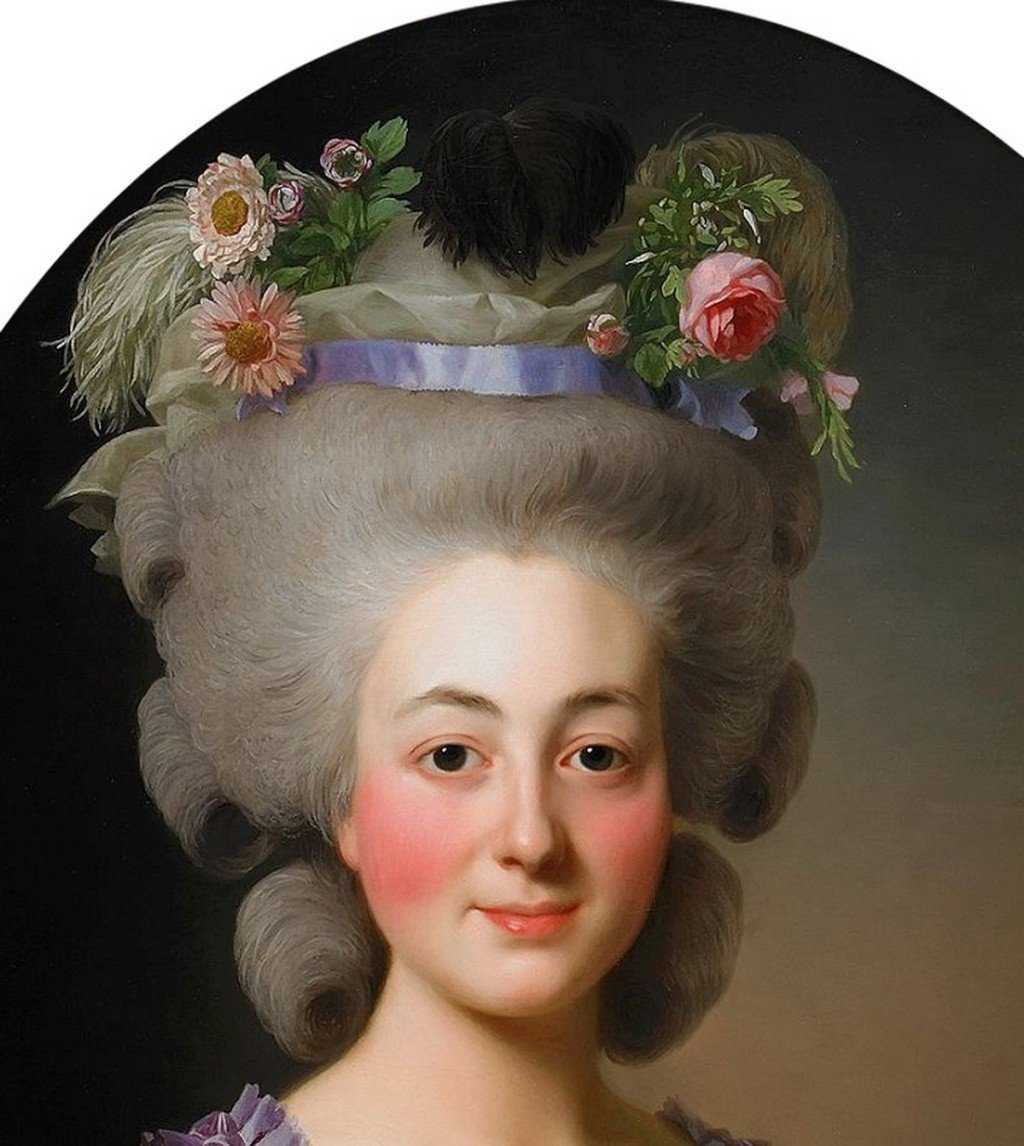 Мария-Антуанетта прически рококо
